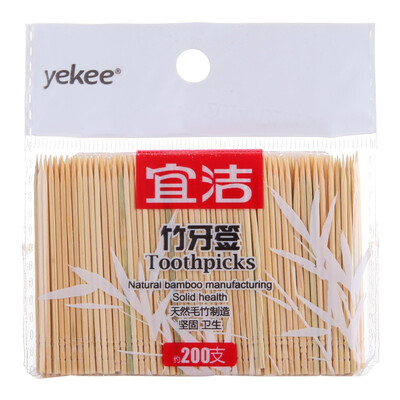 

Yekee Bamboo Toothpicks 200-PCS