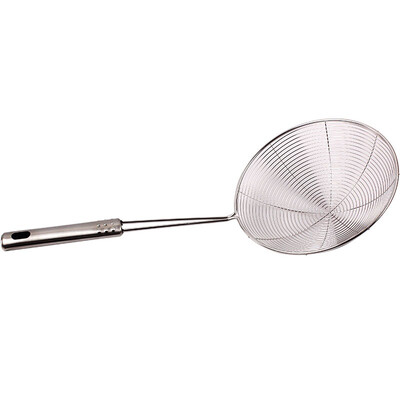 

Jingdong Supermarket fine up to 18cm round steel handle stainless steel line leakage