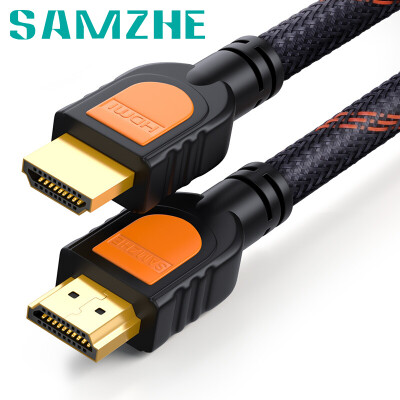 

Shanze (SAMZHE) Кабель HDMI версии 2.0 2K * 4K цифровая видеокамера с высоким разрешением 3D видеокабель 3-метровый ноутбук Проектор проекционный кабель классический SM-8833