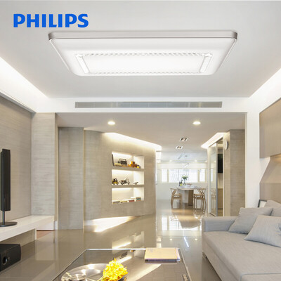

Philips (PHILIPS) Светодиодный потолочный светильник простые современные аксессуары живое исследование спальни дистанционного управления диммер Юэ Ян 90W 61004