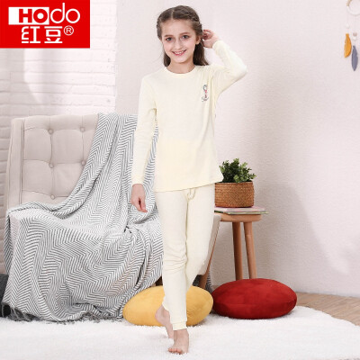 

Red beans children&39s cotton underwear suit men&39s large children autumn&winter low-necked cartoon chest standard 100 cotton Qiu Qiuqiu children&39s cotton sweater HDM03 Ma gray 130