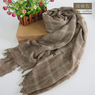 

Genuine Orangefox Modals Scarf Of Grids And Holes
