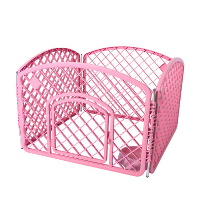 

Meal fence dog fence puppy training plastic fence pet fence dog dog fence large dog teddy safety door fence door bar milk white