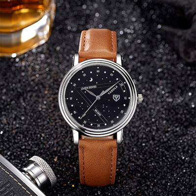 

YAZOLE Fashion Casual Starry Sky Mens Watches 2017 Men Business Wrist Watch Men Waterproof Quartz Wristwatch