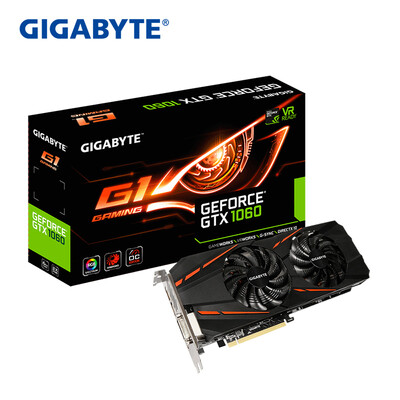 

Видеокарта GIGABYTE GeForce GTX 1060 G1 GAMING 3G