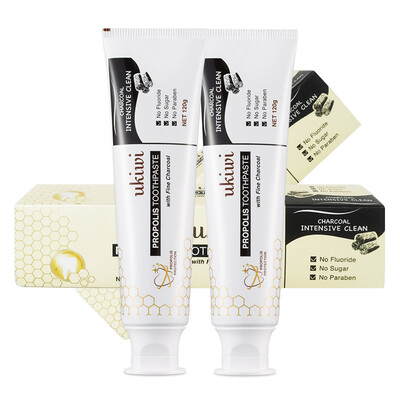 

New Zealand elf ukiwi Propolis long charcoal toothpaste 120g 2 New Zealand imports