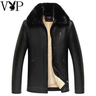 

Playboy guest of honor 20172017 playboy mens fur garment autumnwinter&wool fur clothing business casual PU jacket