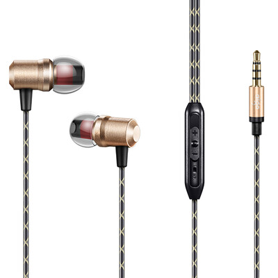 

Patriot (aigo) A665 Stereo Earphone Headset with Wheat Wire Control Metal Bionic Cicadas
