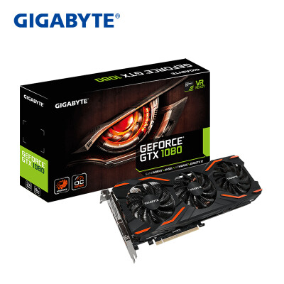 

Gigabyte (GIGABYTE) GTX 1080 WF3OC 1632-1771MHz / 10010MHz 8G / 256bit GDDR5X куриные графики