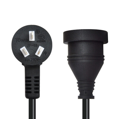 

With the TOWE G10A 15 meters power cord extension cord socket plug plug line drag board three-core five-hole refrigerator TV monitor