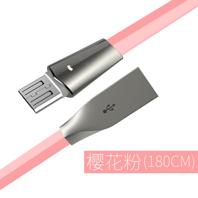 

Huang is still Android data cable Huawei millet Samsung Meizu vivo mobile fast charger line usb cable 18m cherry powder