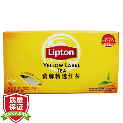 

Lipton tea black yellow yellow tea 50 bags of selected 100g