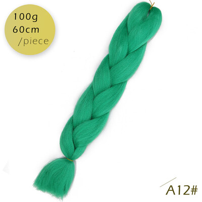 

AISI HAIR 100g / pcs 24inch   Kanekalon гигантский   косы Волосыломбер Две тонныЦветные синтетические волосы для кукол Вязание крю
