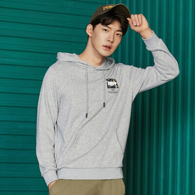 

Semir hooded sweater men 2017 autumn men's camouflage printing pullovers Korean version of the trend of students clothes 19057161225 in the gray flowers XXL