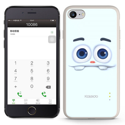 

Калейдо (Kaleido) Близнецы двойной мультфильм телефон оболочки Apple двойной карточки двойной резервный артефакт для ipone7 монстр кухня серия серый цветок
