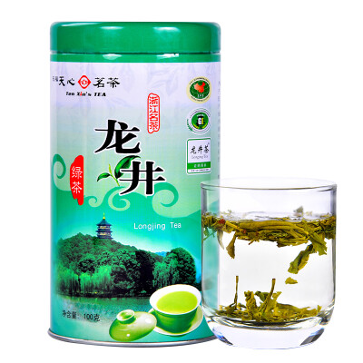 

Tianfu Tianxin tea Longjing tea green tea 100g / cans