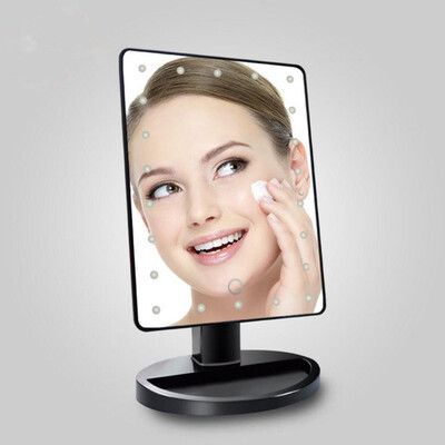 

JIPUSH Table 22 led make-up mirror fashion princess beauty mirror dressing magnifier brightness adjustable