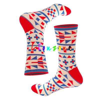 

Colour Crew Cotton Happy Socks MenWomen British Style Casual Harajuku Designer Brand Fashion Novelty Art For Couple Funny