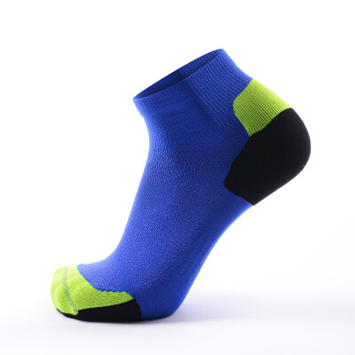 

MEIKAN Men's Compression Sports Socks Coolmax Mountain Bike Cycling Socks Brand Ankle Running Sports Sokken