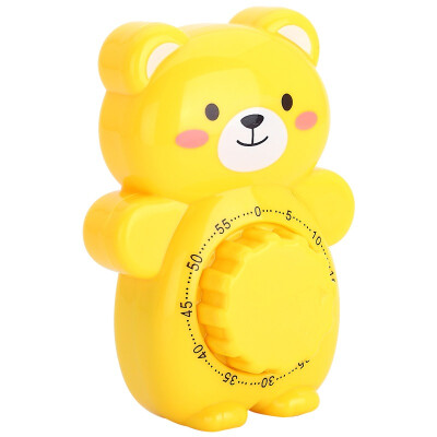 

Jingdong supermarket the United States kitchen maxcook timer mini bear MCMX-12 to facilitate energy-saving cute