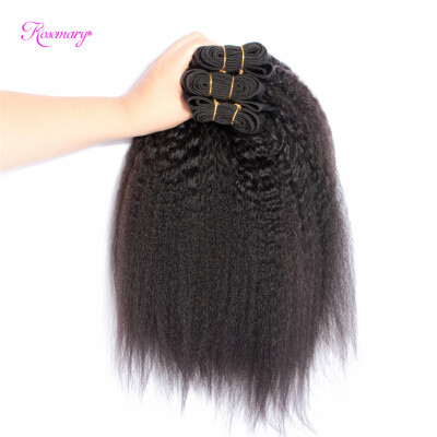 

Brazilian coarse yaki straight virgin hair 4 bundles Alibele hair italian yaki human hair brazilian kinky straight hair weave