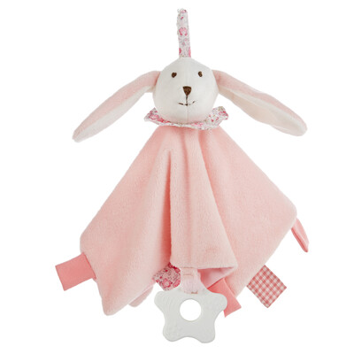 

Manon Des Pres plush toys multifunctional pacifier pink rabbit