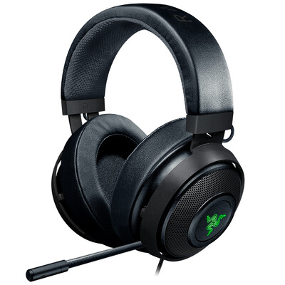 

Razer (Razer) Kraken 7,1 V2 Серый пистолет Gaming Headset гарнитура компьютер гарнитура игровой гарнитуры гарнитуры курица Jedi выжить гарнитуры