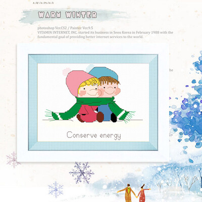 

embroider DIY DMC Cross stitchSets For Embroidery kits Gentle-winter factory direct sale