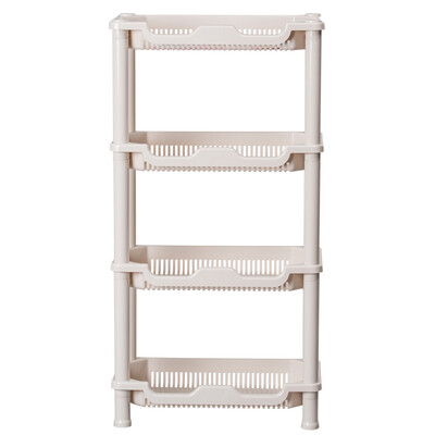 

Baiyouhui bathroom bathroom rack medium rectangular bedroom living room kitchen storage rack four layers BYH-2913