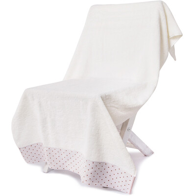 

Sanli pure cotton satin wave point big bath towel 70 × 140cm men&women with soft&comfortable absorbent wrap koala color