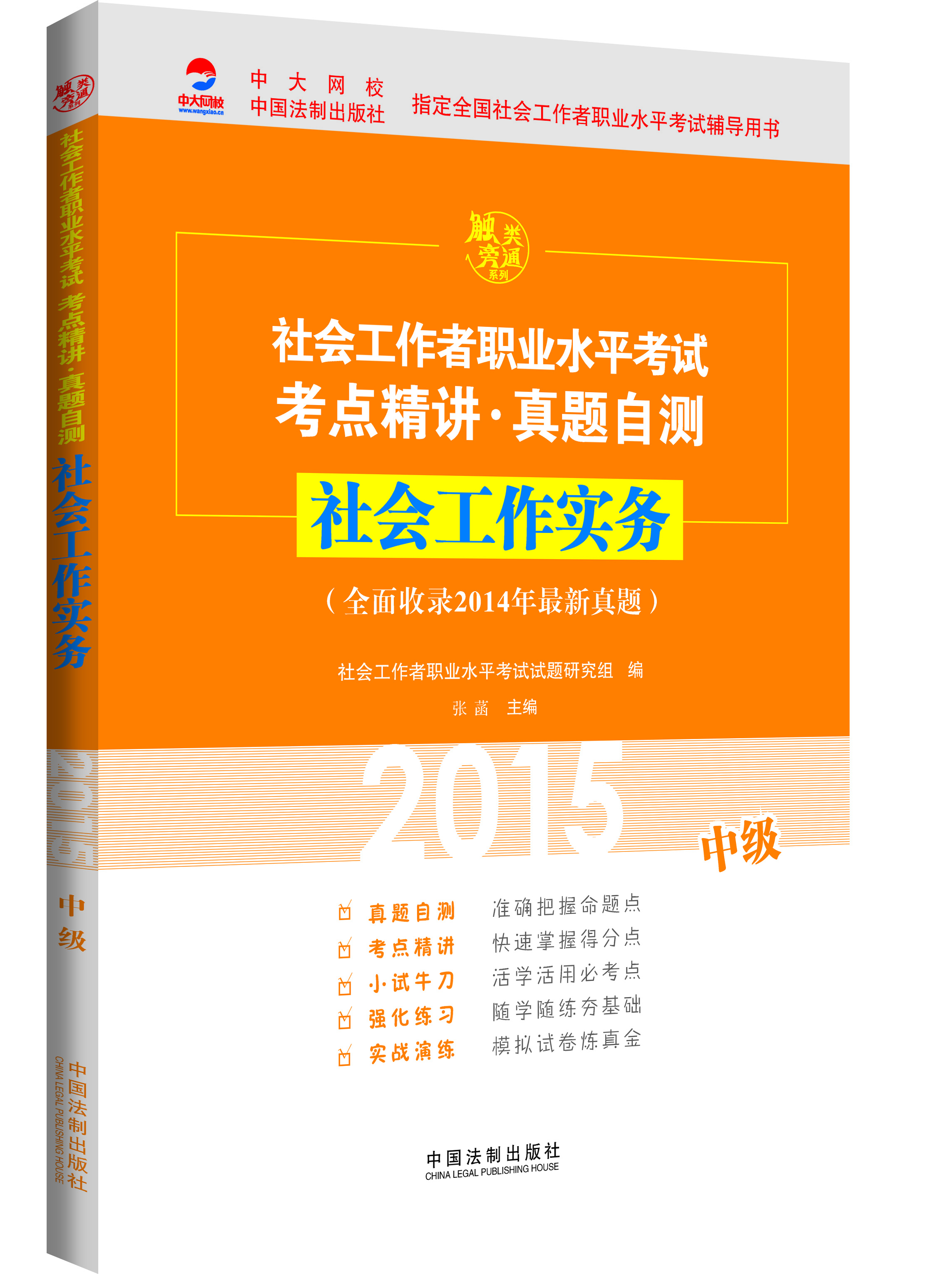 

2015社会工作者职业水平考试考点精讲·真题自测社会工作实务中级