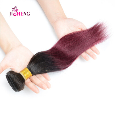 

Malaysian virgin human hair ombre straight human hair 1pcs 100g only