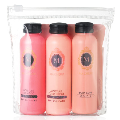 

MA CHIEIE MA CHERIE Flower language Mansun travel suit conditioner 50ml shampoo 50ml shower gel 50ml Shiseido&39s