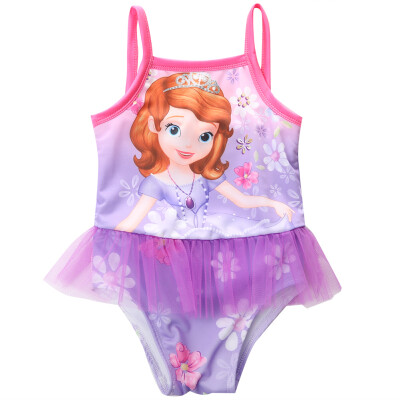 

Cute BABY Girls Princess Bikini Suit Swimmable Swimsuit Swimwear Bathing 2-8Y