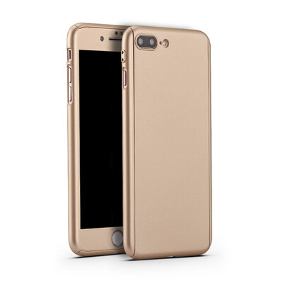 

Keymao Apple iPhone 7 Plus 360 Degree Full Bright Black Protective Case