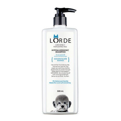 

New Zealand imported Lorde dog shower gel bath shampoo spray conditioner taidijinmao white hair than bear puppies cat full effect universal pet supplies
