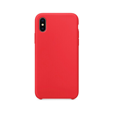 

Wei Ji liquid silicone phone shell iPhoneX phone shell silicone phone shell red for iPhone X