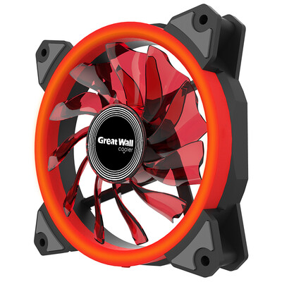 

Great Wall Hybrid RGB package computer chassis fan one for three RGB dimming speed damping pad gift 4 screws custom 7pin interface
