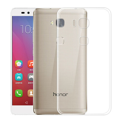

ESCASE 5X телефона оболочка Huawei Huawei Glory Играть 5X телефона оболочка защитной оболочки мягкую оболочку / прозрачные наборы сопротивления капли силиконовых телефонные аппаратов 5.5 дюймов истинного цвета