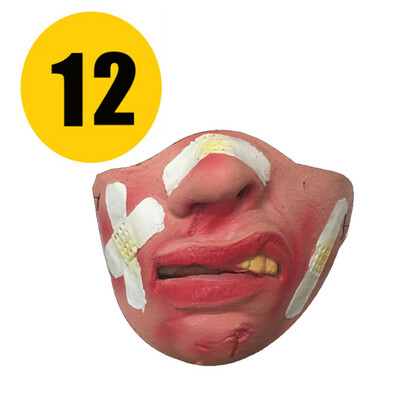 

Fun Scary Horrible Mask Party Halloween Fool's Day Clown latex Mask Cosplay Costume Half Face Masks Woman Man Children