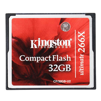 

Kingston 32GB 266X CF memory card