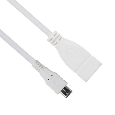 

MuYang MY-535Type-C USB Mother OTG Switch Male to Female USB31 Data Line Applicable External Keyboard Mouse Device Music Phone Millet 4C White
