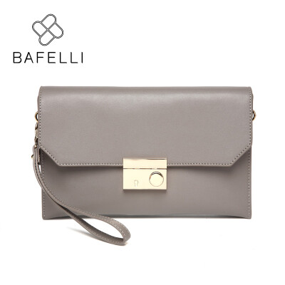 

BAFELLI split leather shoulder bag Multicolor flap for women crossbody bag messenger bag hot sale day clutches women bag