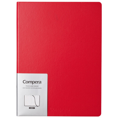 

Cozy 114 B5 leather checkered notebook\diary\Notepad Compera time&space account book C8041 red