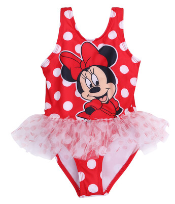 

New Baby Girls Kids Minny Mickey Mouse Bathing Swimwear Swimsuit Tankinis Bikini