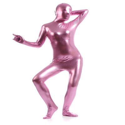 

24 Hrs Shipped Out Womens Metallic Full Bodysuits Sexy Tights Suits Women Halloween&Stage Performance Fancy Dress