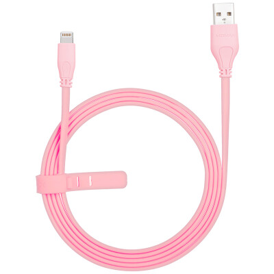 

MOMAX Apple MFI certification data line lighting charging line for iPhone8 / 7/6 / 6s plus / X / 5s / SE cell phone 1.5 m pink