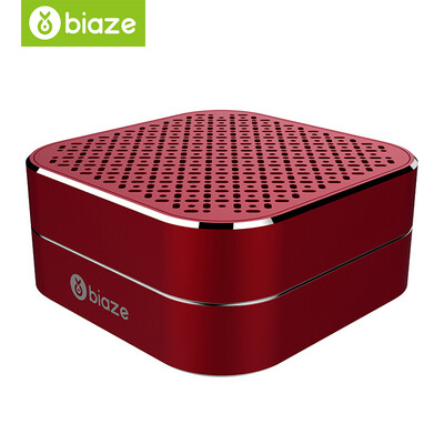 

BIAZE DY02 Wireless Card Bluetooth Speaker Bluetooth Version 42 Support 35mm Audio Connection Mobile Music Player Chinese Red