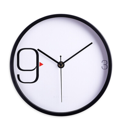 

12 inch metal wall clock 30CM fashion clock silence quartz clock