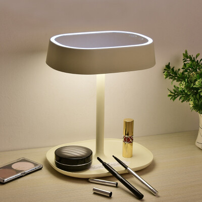 

Make up mirror desk lamp dressing table mirror gift charge light touch LED desk lamp